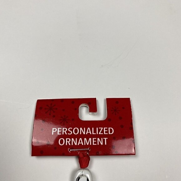 NEW GANZ 3.5" Ornament Ceramic ISAAC Personalized Holiday Christmas Snowman - Picture 2 of 5